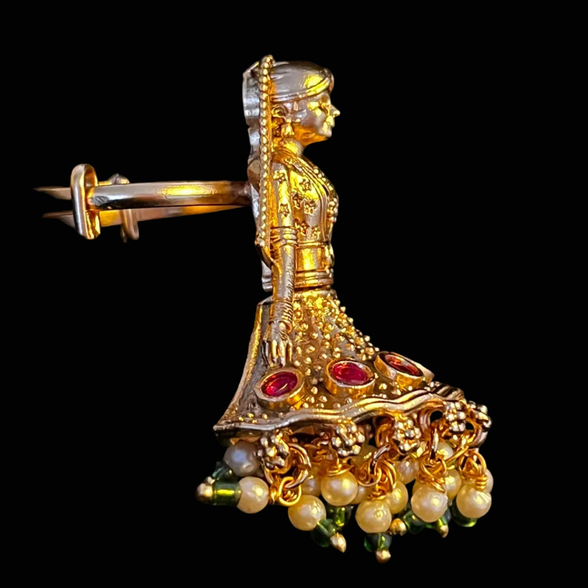 Divine Grace Deity-Inspired Statement Ring